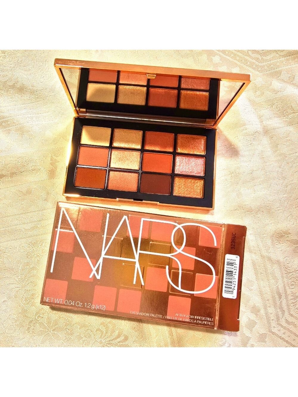 NEW! NARS Afterglow Irresistible Eyeshadow Palette 1.2 g (x 12)
